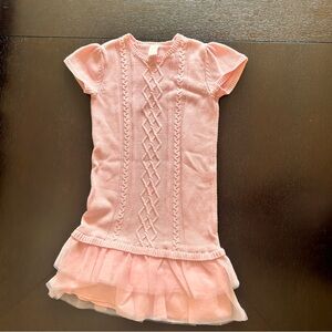 Pink Gymboree sweater dress